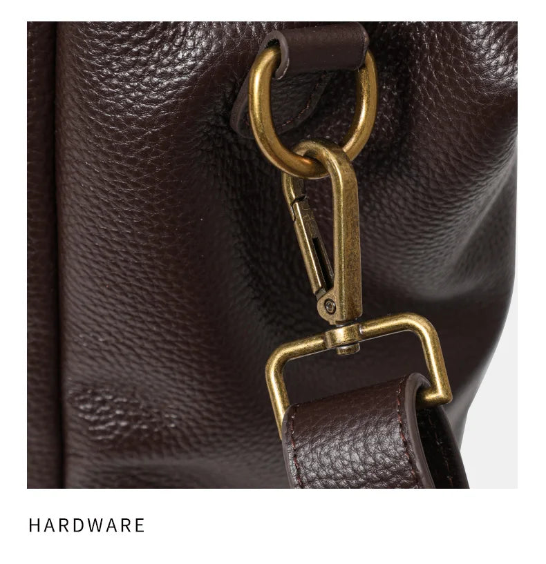 Milano Leather Shoulder Tote