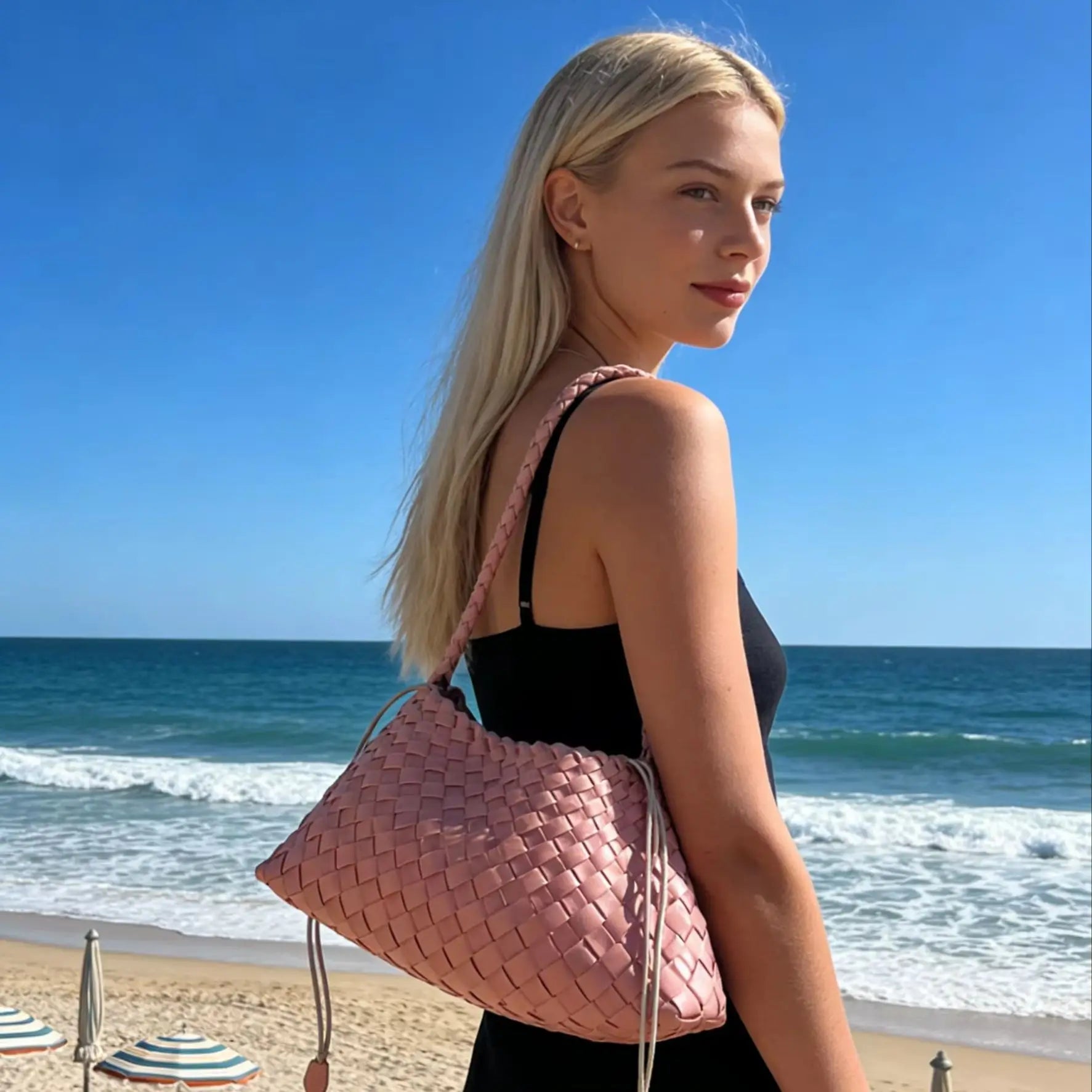 Solène PU Shoulder Bag