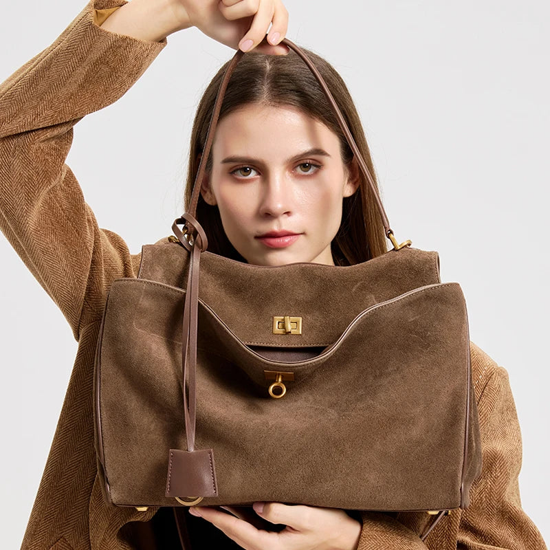 Siena Suede Crossbody