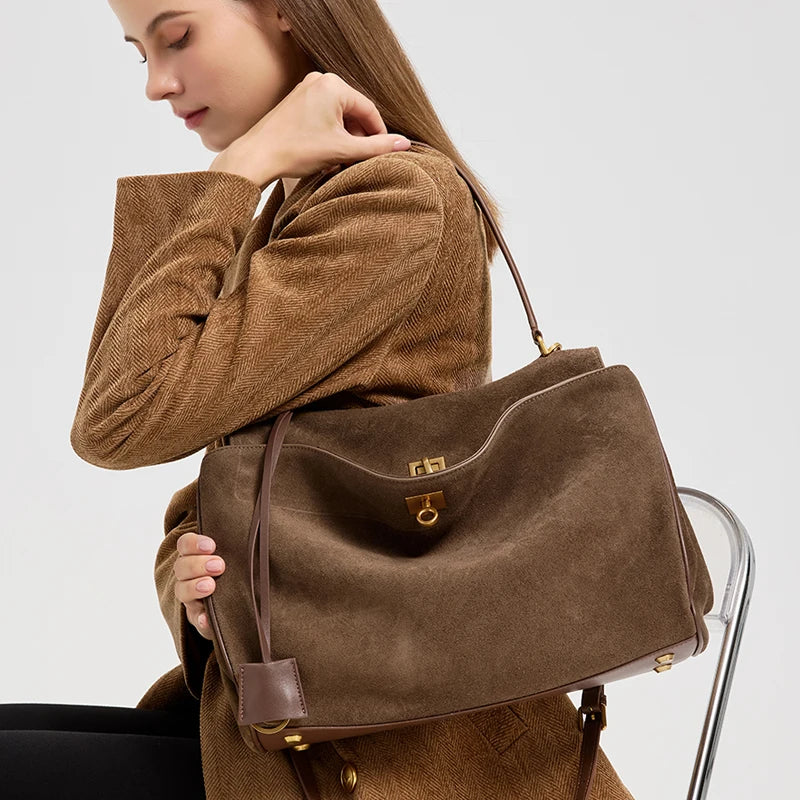 Siena Suede Crossbody