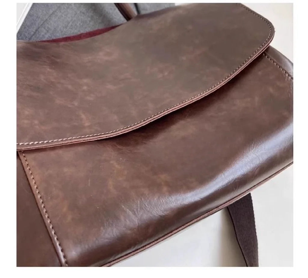 Vintage Flap Shoulder Tote