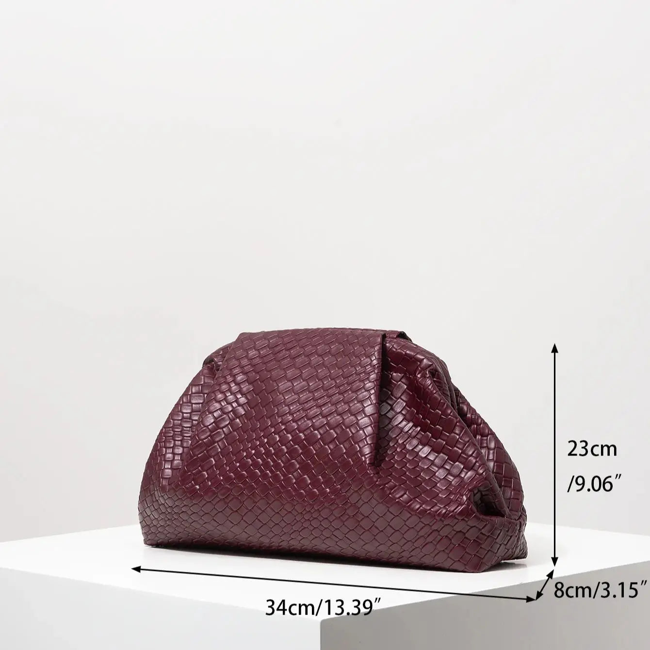 Soirée Woven Clutch
