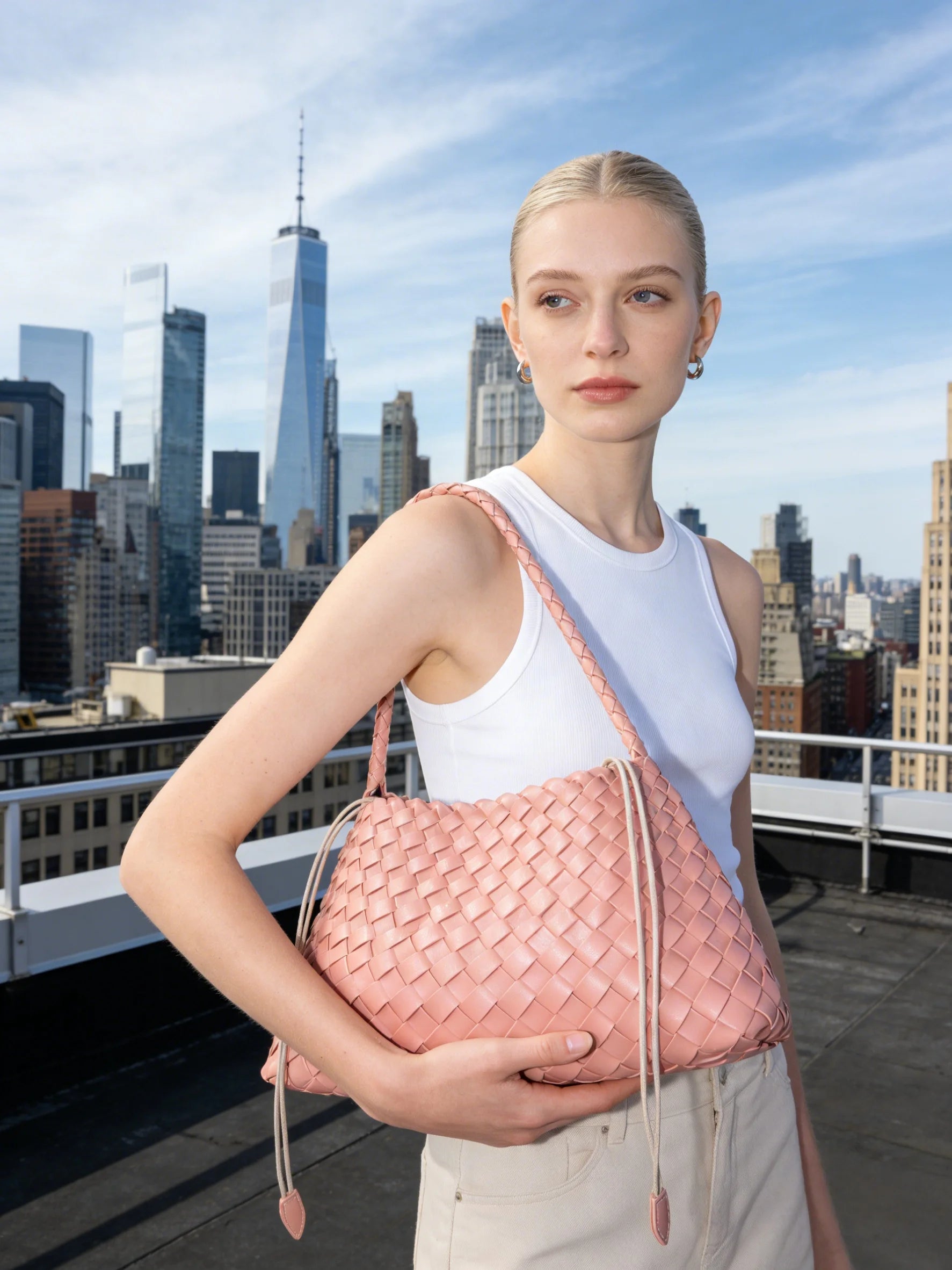 Solène PU Shoulder Bag